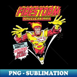 Firestorm - Vibrant Flames - High-Resolution Digital Delight