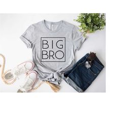 big bro shirt, big brother shirt, baby announcement, new baby announcement shirt, family gift shirt ,big brother shirt ,