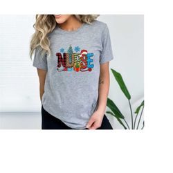Christmas Nursing Shirt, Nursing School T Shirt,Nurse Christmas shirt, Christmas Shirt, 2024 Christmas,Nurse Shirt,Nurse