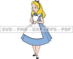 Alice in Wonderland Svg, Alice Svg, Cartoon Customs Svg, Incledes Png DSD & AI Files Great For DTF, DTG 15