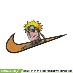 Naruto smile Nike Nike embroidery design, Naruto embroidery, Nike design, anime design, anime shirt, Digital download