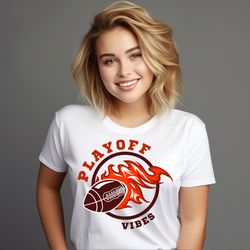 Playoff Vibes SVG, Game Day svg, Football SVG, Fall Sports svg, Game Day vibes svg, Football Shirt svg, Png Cut File For
