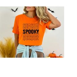Spooky Season Shirt, spooky season t-shirt, Halloween Shirt, Halloween t-Shirt, Funny Halloween Shirt