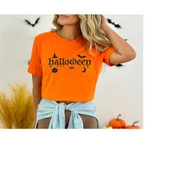 Halloween Shirts,Halloween Pumpkin Shirt,Happy Halloween Shirt, Halloween Party Shirt, Halloween Shirts For Women, Women