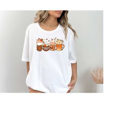 Pumpkin Spice Shirt, thanksgiving Coffee Latte Shirt, Thanksgiving Shirt, Coffee Lover