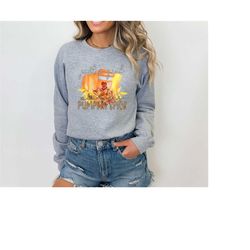 Just A Girl Who Loves Pumpkin Spice Sweatshirt, Cute Fall Shirt, Oversized Shirt, Pumpkin Spice Shirt, Hello Pumpkin Shi