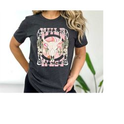 Country Concert Tee, Wild West, Cute Country Shirts, Cowgirl Shirt, Western Vibes Tee, Oversized Graphic Tee, Western Gr