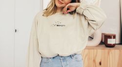 Midnights Crewneck Sweatshirt, Taylor Merch, Gift for Swifties, Vintage clothing