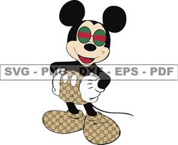 Cartoon Logo Svg, Mickey Mouse Png, Louis Vuitton Svg, Fashion Brand Logo 224