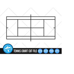 tennis court svg files | tennis cut files | tennis ball vector | tennis court vector | tennis court outline clip art