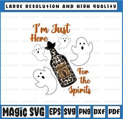 I'm just here for the Spirits Tequila PNG, Christmas Tequila PNG, Xmas PNG, Mery Christmas Png Sublimation Digital Downl