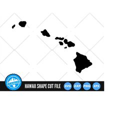 Hawaii State SVG Files | Hawaii Silhouette Cut Files | United States of America Vector Files | Hawaii Vector | Hawaii Ma