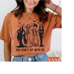 Vintage Witches Comfort Colors Tee, Witchy Shirt, Vintage Spooky Vibes Shirt, Halloween Witch Shirt, Halloween Party, Gh