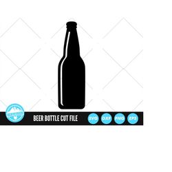 beer bottle svg files | beer bottle cut files | soda bottle vector files | beer bottle silhouette | beer bottle clip art
