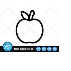 Apple SVG Files | Teacher Cut Files | School Files | Apple Vector | Teacher's Apple Clip Art | CnC Files