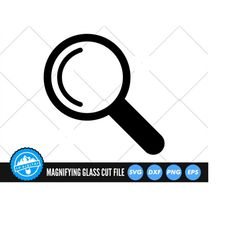 Magnifying Glass SVG Files | Magnifying Glass Cut Files | Magnifying Glass Vector Files | Magnifying Glass Clip Art