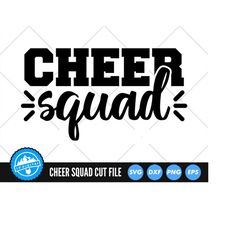 Cheer Squad SVG Files | Cheer Cut Files | Cheerleader SVG Vector Files | Cheer Squad SVG Vector | Cheer Squad Clip Art