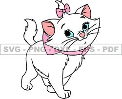 Disney Cat Marie Svg, Kitten Cat Marie Png, Cartoon Customs SVG, EPS, PNG, DXF 160