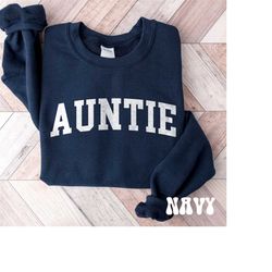 Auntie Unisex Sweatshirt, Auntie sweatshirt, Aunt Life, Aunty Shirt, Gifts for Aunt, Coffee, New aunt, Aunty to be, Preg