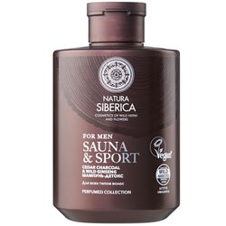 Natura Siberica Sauna & Sport for Men Detox shampoo for all hair types 300ml / 10.14oz