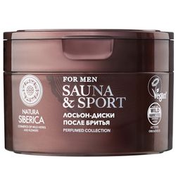Natura Siberica Sauna & Sport for Men After-shave lotion-patches 20pcs