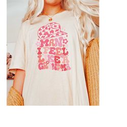 Grandma Shirt, Mother's Day Gift for Grandma, Grandma Gifts, Pregnancy Reveal Western Graphic Tee, Grandma Tshirt, Grand