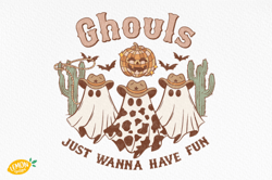 Western Halloween Ghouls PNG Sublimation
