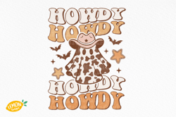 Western Halloween Howdy PNG Sublimation