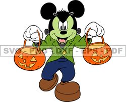 Horror Character Svg, Mickey And Friends Halloween Svg,Halloween Design Tshirts, Halloween SVG PNG 90