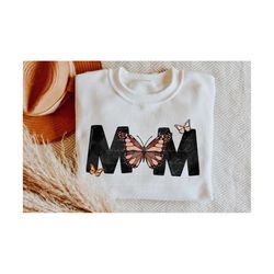 Butterfly Mom PNG sublimation design download, png for moms, mama png, mama sublimation tshirt design, png for women, bu