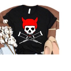 Jackass Devil Horns Skull & Crossbones Logo T-Shirt, Jackass Forever Shirt, MTV Logo T-shirt, Disneyland Trip Family Mat