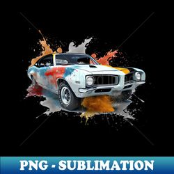 Pontiac GTO - PNG Transparent Sublimation Design - Perfect for Personalization