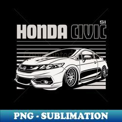 HONDA CIVIC - Premium PNG Sublimation File - Elevate Your Hat Game