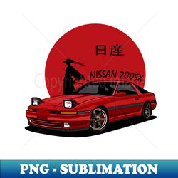 Nissan 200SX JDM Car - Sublimation-Ready PNG File - Unlock Vibrant Sublimation Designs