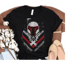 Star Wars Boba Fett No Threats Only Promises T-Shirt, Star Wars Tee, Magic Kingdom, Walt Disney World, Disneyland Family