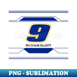Chase Elliott 9 2023 NASCAR Design - Signature Sublimation PNG File - Elevate Your Sublimation Game with Stunning PNG Files