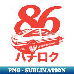 AE86 Initial D - Premium PNG Sublimation File - Enhance Your Apparel with Stunning Detail