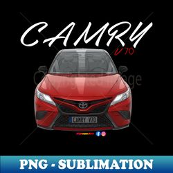 Toyota Camry V70 - Elegant Sublimation PNG Download - Boost Your Success with this Inspirational PNG Download