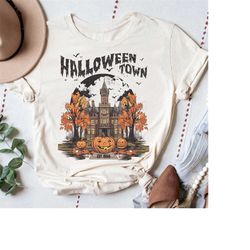 Halloweentown University Shirt, Vintage Halloween Shirt, Fall Autumn Season Shirt, Halloween Party Shirt