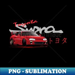 Toyota Supra MK4 - Signature Sublimation PNG File - Perfect for Sublimation Mastery