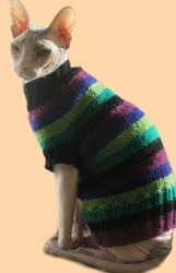 Cat clothes, cat sweater,sphynx clothes,sphynx sweater