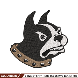 Wofford Terriers embroidery design, Wofford Terriers embroidery, logo Sport, Sport embroidery, NCAA embroidery.