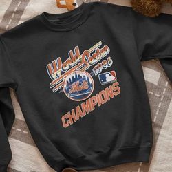 New York Mets 1986 World Series Baseball Shirt, New York Mets World Sweatshirt