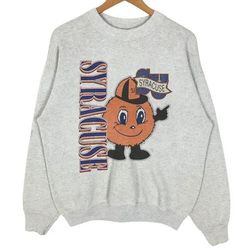 Vintage Style 90's Syracuse University Syracuse Orange Sweatshirt