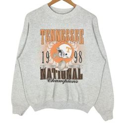 Vintage UT Tennessee Vols Volunteers 1998 National Champion Football Sweatshirt
