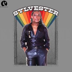Sylvester 70s Retro Style Fan Design PNG, Digital Download