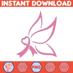 Designs Breast Cancer Groovy Style Png, Cancer Png, Cancer Awareness, Pink Ribbon.