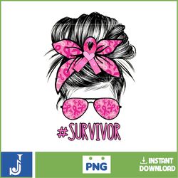 Survivor Png, Designs Breast Cancer Groovy Style Png, Cancer Png, Cancer Awareness, Pink Ribbon