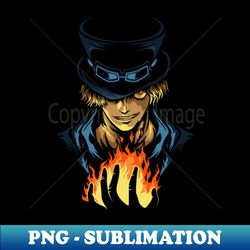 Anime Sabo - Premium Sublimation Digital Download - Spice Up Your Sublimation Projects