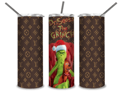 Grinch LV Png, Grinch Png, Christmas Tumbler Wrap, Grinch Christmas Tumbler Design 20oz/30oz PNG instant download